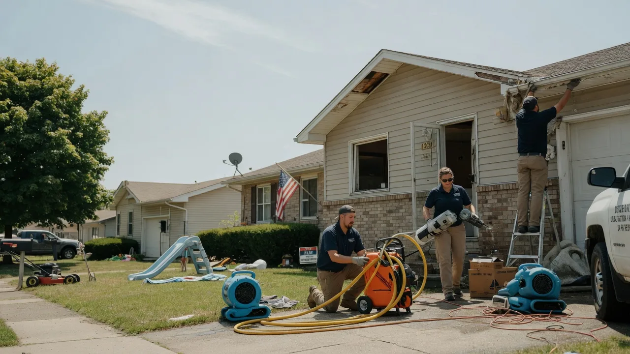 Water Damage Restoration in West College Corner, IN near me